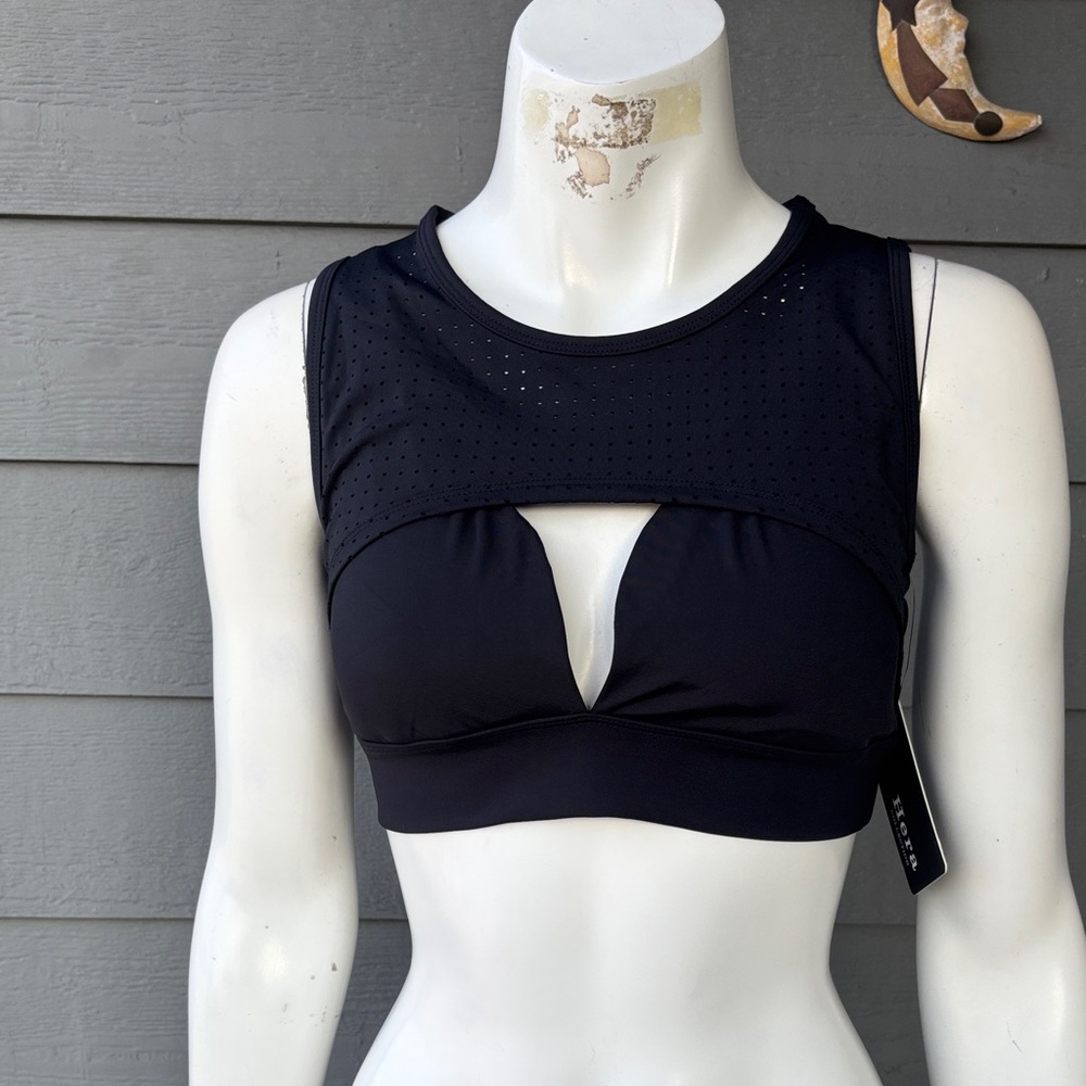 Hera Collection Perforated Mesh Sports Bra